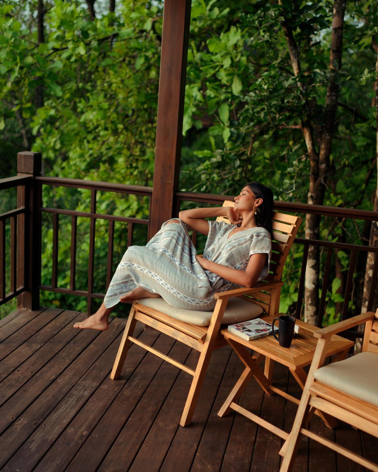 ホテル The Postcard Hideaway, Netravali Wildlife Sanctuary, Goa Vichondrem エクステリア 写真
