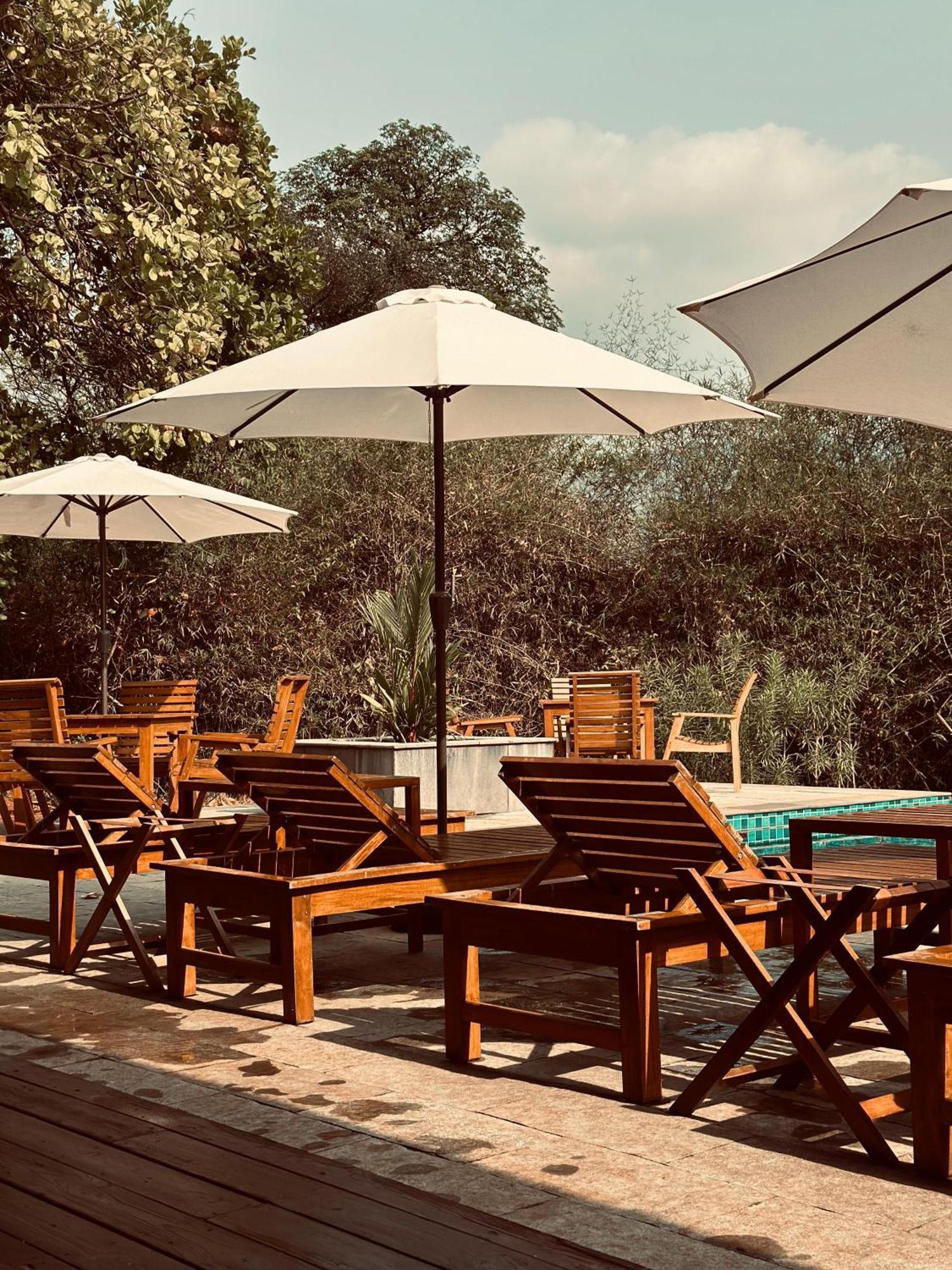 ホテル The Postcard Hideaway, Netravali Wildlife Sanctuary, Goa Vichondrem エクステリア 写真