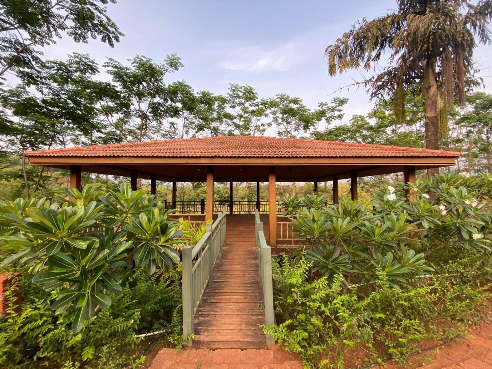 ホテル The Postcard Hideaway, Netravali Wildlife Sanctuary, Goa Vichondrem エクステリア 写真